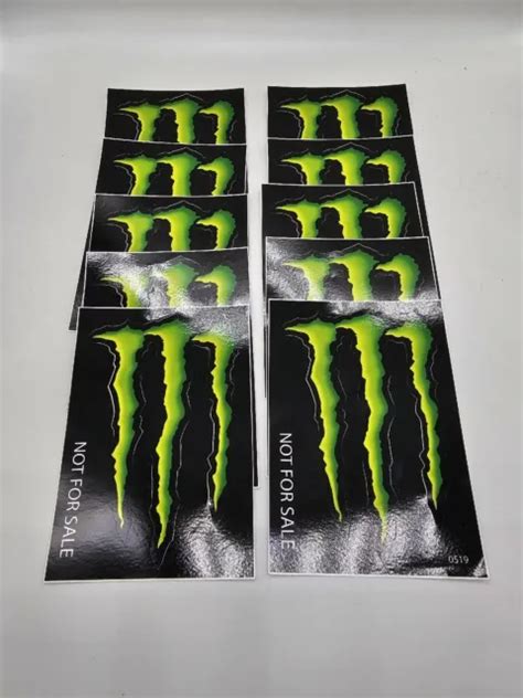 Monster Energy Drink Logo Sticker Decal 2” X 2 1 2” £4 10 Picclick Uk