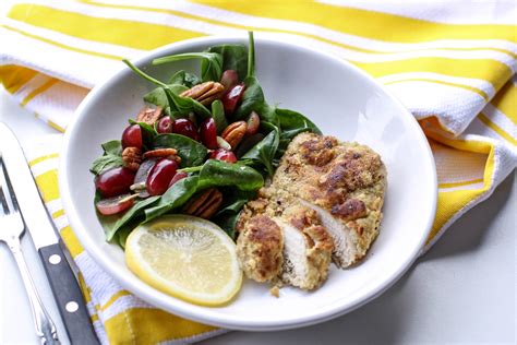 Baked Almond Crusted Chicken Breasts Sosweat