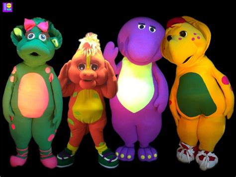 Barney And Friends Mascot For Birthday Parties And Events Roppets