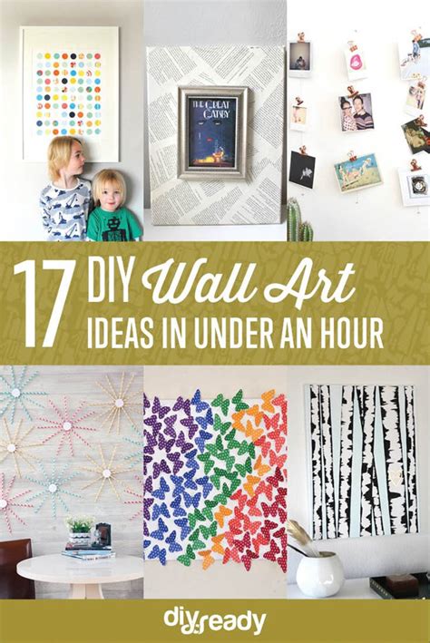 Easy Wall Art Ideas Diy Projects Craft Ideas And How Tos