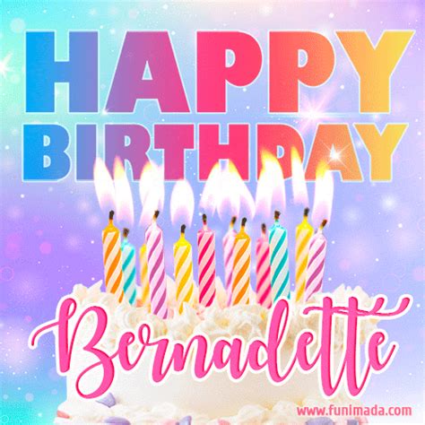 Funny Happy Birthday Bernadette  — Download On