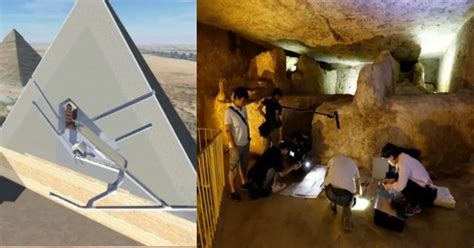 Two Mysterious Secret Chambers Were Discovered I Side Egypts Great Pyramid Usi G Cosmic Rays