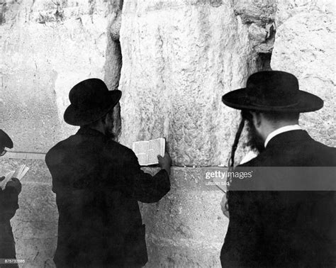 Orthodox Jews Praying At The Wailing Wall 1973 Rudolf Dietrich Photo