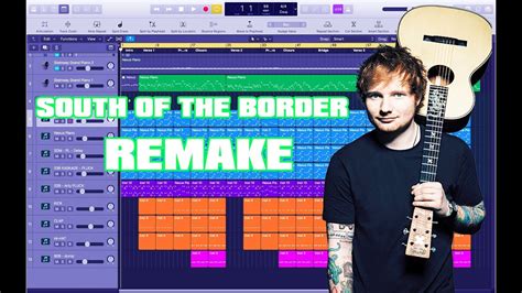 How To Make Ed Sheeran South Of The Border Instrumental Remake Production Tutorial By