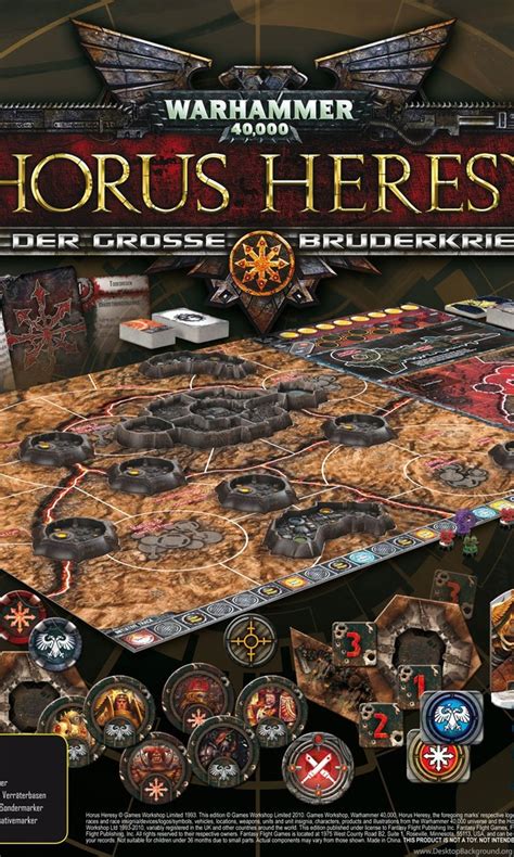 Horus Heresy Warhammer 40k Board Game Sci Fi Wallpapers Desktop Background