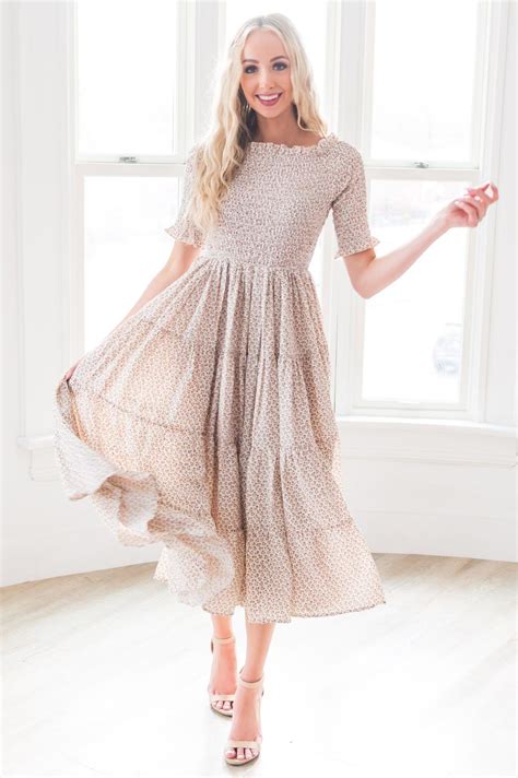 The Karilynn Modest Floral Maxi Dress Neesees Dresses In 2021