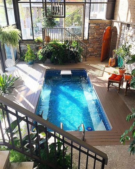37 Magnificient Small Swimming Pool Design Ideas For Backyard Inspiration Indoor Swimming Pool
