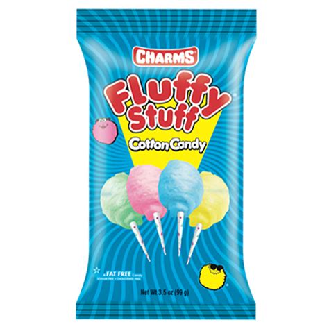 Charms Fluffy Stuff Cotton Candy 3 5oz 99g Sweet Treats And Party Favours