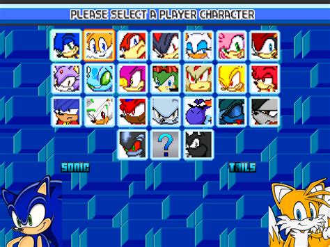 Full Game Wip Neo Sonic Fighters Works In Progress Mugen Free