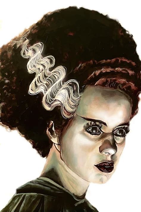 The Bride Of Frankenstein Painting By Joel Tesch Fine Art America