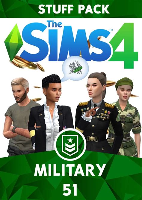 Military 51 Custom Stuff Pack The Sims 4 Catalog Sims Sims 4