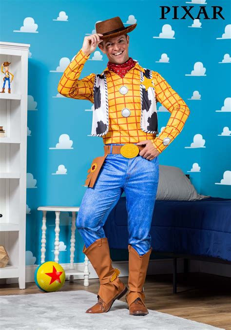 Deluxe Woody Toy Story Costume For Adults