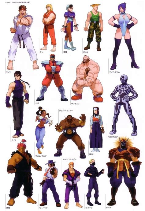 Sf20th The Art Of Street Fighter Parte 2 Street Fighter Characters