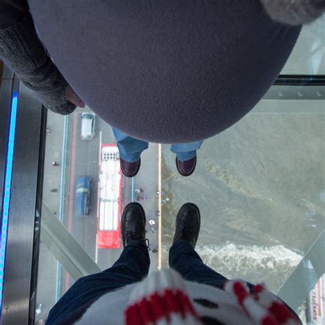 our feet on the glass floor of tower bridge on the east si… flickr