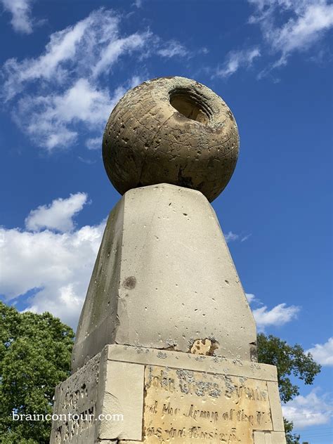 Hollow Earth Theory Monument In Hamilton Ohio Brain Contour