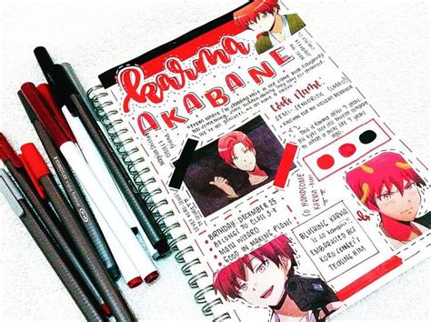Pin By Midnightmery On —journal ៹ ♡ Anime Book Bullet Journal Japan