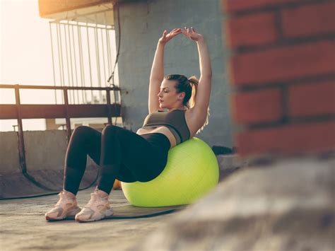 It keeps them centered and more aware of their body in motion. A Full-Body Workout That Solely Uses a Stability Ball ...