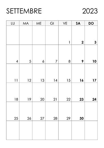 Calendario Settembre 2023 Da Stampare 47ds Michel Zbinden It