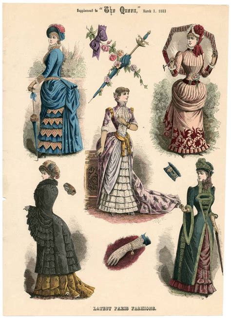 1880 1883 Plate 110 Costume Institute Fashion Plates Digital