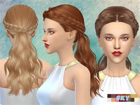 Sims 4 Ccs The Best Hair By Skysims