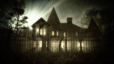 Ghost House Wallpapers Top Free Ghost House Backgrounds Wallpaperaccess