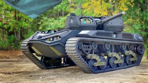Us Army To Receive Astonishingly Powerful Electric Robot Tank
