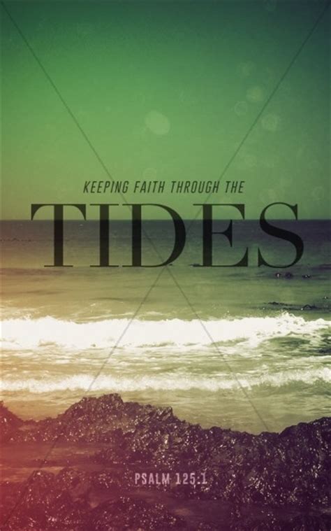 Faith Through Tides Christian Bulletin