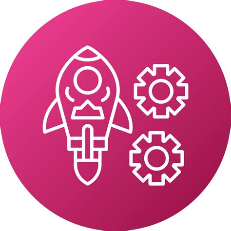 Project Launch Icon Style 21525868 Vector Art At Vecteezy