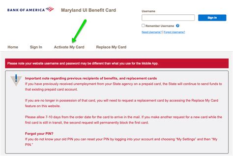 In this post, we will walk you through the bank of america unemployment debit card guide by state, including how to activate your card, log in to your account online, check the balance on your debit card, and get the phone number for customers service. Maryland Unemployment Debit Card Guide - Unemployment Portal