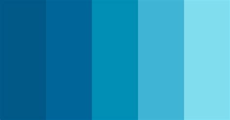 Sea Skyslate Color Scheme Blue