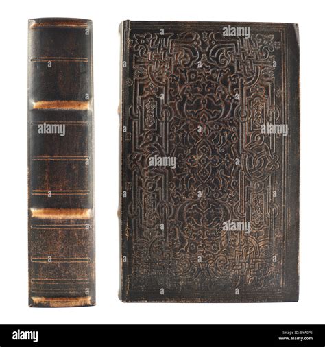 Old Book Spine And Cover Stock Photo Alamy