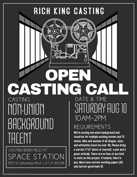 Open Casting Calls Denver 2024 Pru Leelah