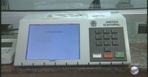 G1 Cartórios Eleitorais Liberam Urnas De Treinamento Na Região De São