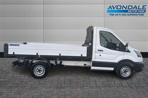 Used Ford Transit 350 4x4 Awd Euro 6 Tipper Ac Fogs Tow Bar White 2