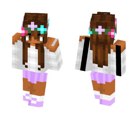 Download Cute Flower Girl Minecraft Skin For Free Superminecraftskins