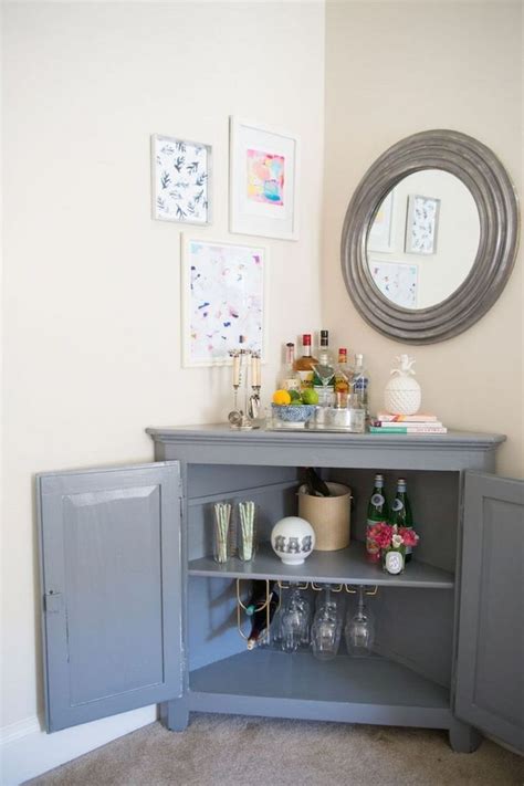 45+ amazing corner bar cabinet ideas for coffee and wine places. Pin on New furniture
