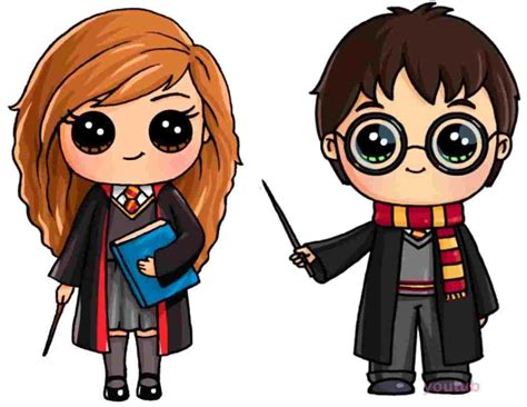 Harry Potter Cartoon Drawing Free Download On Clipartmag