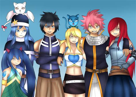 Fairy Tail Team Natsu By Mutant Girl013 On Deviantart