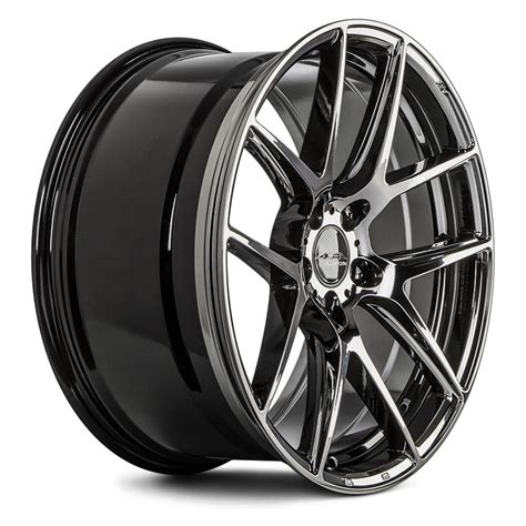 List 103 Pictures Black Chrome Wheels On Black Car Completed 10 2023
