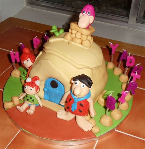 Flintstones Birthday Cake