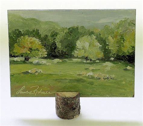 Oil Painting Vermont Landscape Original Woodland Nature Art By Etsy