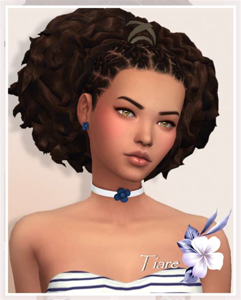 Sims 4 Cc Double Curls Hair Simfileshare 903