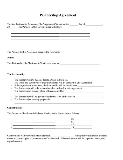 Group Agreement Template