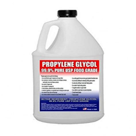 There's not much research on this topic, but some studies have found that its presence appears to increase. Propylene Glycol, >99% pure, 50 litres drum, for paint ...