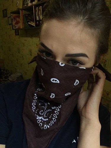 Scarf Bandana Girl Mask Girl Gangster Girl