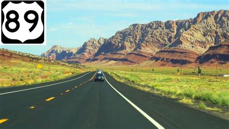 Едем в Пейдж Трасса 89 Аризона США Us Route 89 In Arizona Youtube