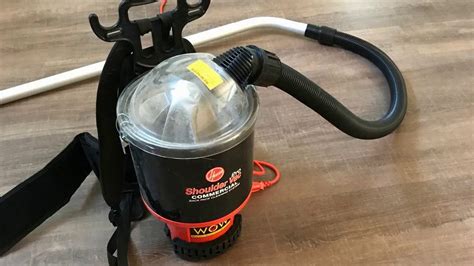 Hoover Commercial Lightweight Backpack Vacuum C2401 Review Youtube