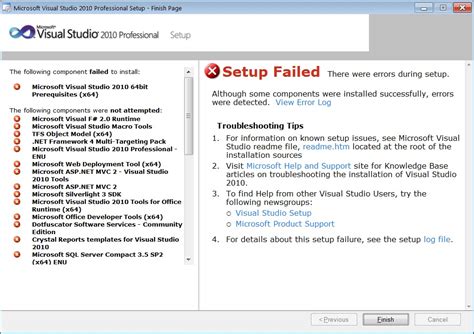 Installation Visual Studio Community Setup Failed On Windows My Xxx