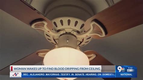 Woman Wakes Up To Find Blood Dripping From Ceiling Youtube