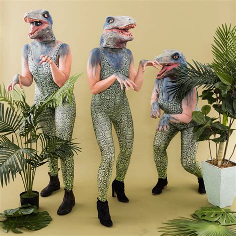 walk among the dinosaurs in this ridiculously on point ‘jurassic world costume